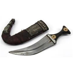 TURKISH DAGGER WITH SCABBARD