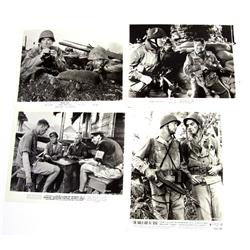 FOUR HOLLYWOOD WWII MOVIE STILL PHOTOS