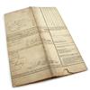 Image 1 : 1864 MUSTER ROLL SHEET 100TH REG PENNA VOLUNTEERS
