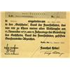 Image 3 : WWII GERMAN 1935 NAZI PARTY CERTIFICATE FRAMED