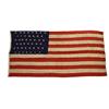 Image 1 : 1896-1908 US 45 STAR 8 BY 12 FOOT COTTON FLAG