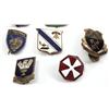 Image 3 : LOT OF 9 DISTINCTIVE MILITARY INSIGNIA WWII