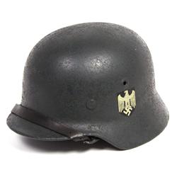 WWII GERMAN M-40 HELMET REPAINTED