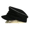 Image 3 : REPRODUCTION BLACK WWII GERMAN M-43 FIELD CAP