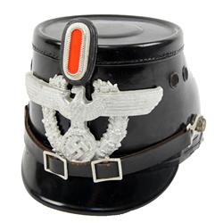WWII GERMAN POLICE SHAKO POSSIBE POST WAR