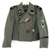 Image 1 : WWII SS ASSAULT GUNNER WRAP AROUND TUNIC SPURIOUS