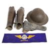 Image 1 : WWI WWII HELMET LEGGINGS HOLSTER AWS ARMBAND
