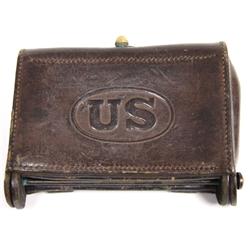 1903 ROCK ISLAND ARSENAL LEATHER CARTRIDGE POUCH