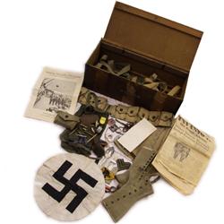 WW1 & WW2 DOUGHBOY & GI BRING BACK TRUNK & GEAR