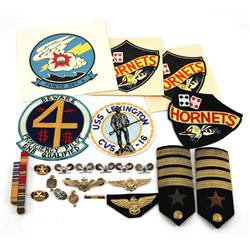 GROUPING OF US NAVY INSIGNIA