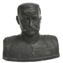 BUST OF PAUL VON HINDENBURG