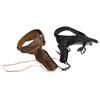 Image 1 : TWO TOOLED LEATHER PISTOL BELTS WITH HOLSTERS