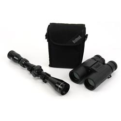 BUSHNELL BINOCULARS & TASCO TELESCOPIC SIGHT
