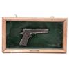 Image 1 : CAST MODEL OF A COLT 1911 IN FRAMED SHADOWBOX