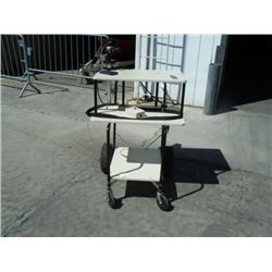 Television & Camera Cart w/ Casters
