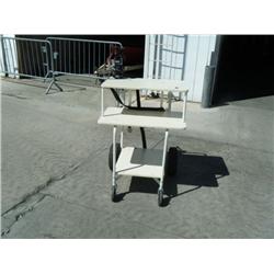 Television & Camera Cart w/ Casters