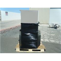 Metal Desk w/ File Drawers