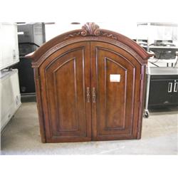 Mahogany Finished Armoire