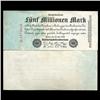 1923 Germany 5000000 Mark Note Hi Grade Rare (CUR-05677)