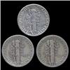 Image 2 : 1929P/D/S Mercury Dimes Hi Grade Set of 3 (COI-8469)