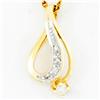 .15ct Genuine Natural Diamond 9k Yel Gold Pendant (JEW-9265X)