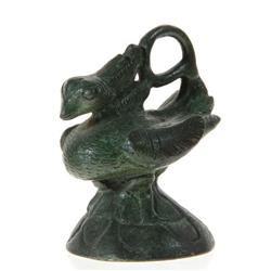 Duck Opium Weight Early 1900s Bronze (ANT-248)