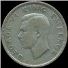 1942 New Zealand Florin George VI Hi Grade RARE (COI-6989)