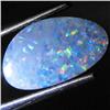 1.67ct Australian Black Opal Doublet Full Fire (GEM-31418)