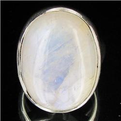 69.38ctw Moonstone Sterling Ring (JEW-2785)