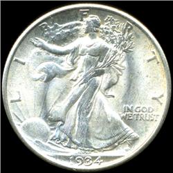 1934 Walking Liberty Half Dollar Super Gem MS66+ (COI-5953)
