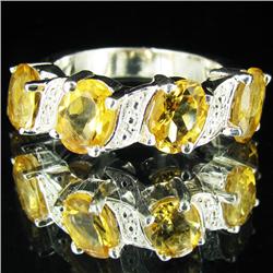 28.80ctw Amethyst Sterling Ring (JEW-2856)