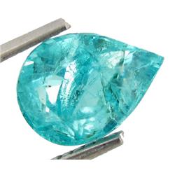2.66ct Blue Green Neon Apatite Copper Bearing (GEM-23914A)