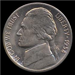 1938D Jefferson 5c MS66+ w/4.5 Full Steps (COI-7813)