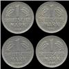 Image 2 : 1966D/F Germany 1 Mark Hi Grade Scarce 4 Pcs (COI-8170)