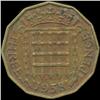 Image 2 : 1958 Britian 3p XF/AU (COI-8869)