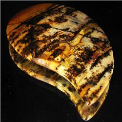 103.34ct Rare Moss Agate Cabochon (GEM-33151)