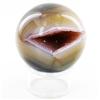 Image 1 : 1300ct Crystal Agate Amethyst Sphere (MIN-000093)