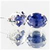 Image 2 : 6.21ctw Iolite Sterling Earrings (JEW-2642)