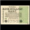 Image 1 : 1923 Germany 1m Mark Crisp Uncirculated Note (CUR-05859)