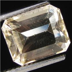3.75ct Clear Champagne Oregon Sunstone Octagon (GEM-31048)