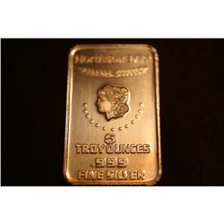 5 ounce Fine Silver Bar