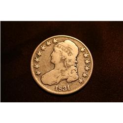 1831 Bust Half Dollar