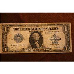 1923 Series One Dollar Silver Certificate