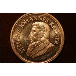 1967-1983 Krugerand Commemorative 1 Ounce Fine Silver Coin