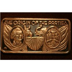 Silver Bar - One Ounce Fine Silver Hamilton Mint