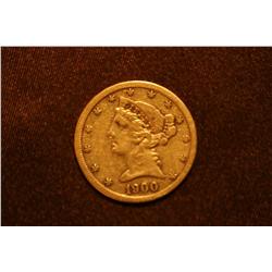 1900-S $5 Gold Coin