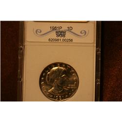 1981 Susan B Anthony - SGS graded