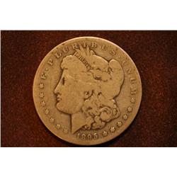 1895-S Morgan Silver Dollar