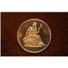 Image 1 : 1 Ounce Fine Silver Coin - Seated Liberty