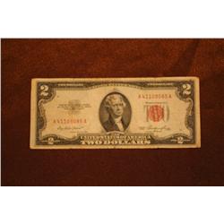 1953 $2 US NOTE